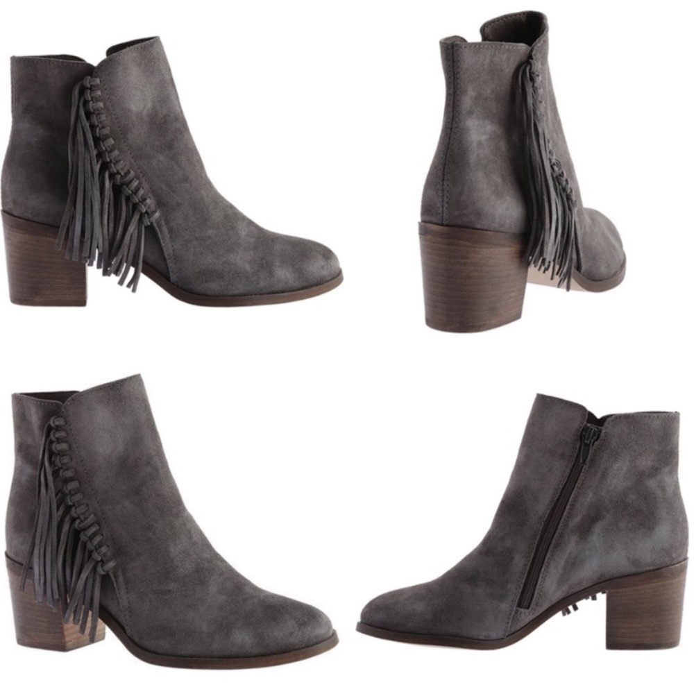 Kenneth Cole Reaction Rotini Suede Ankle Booties